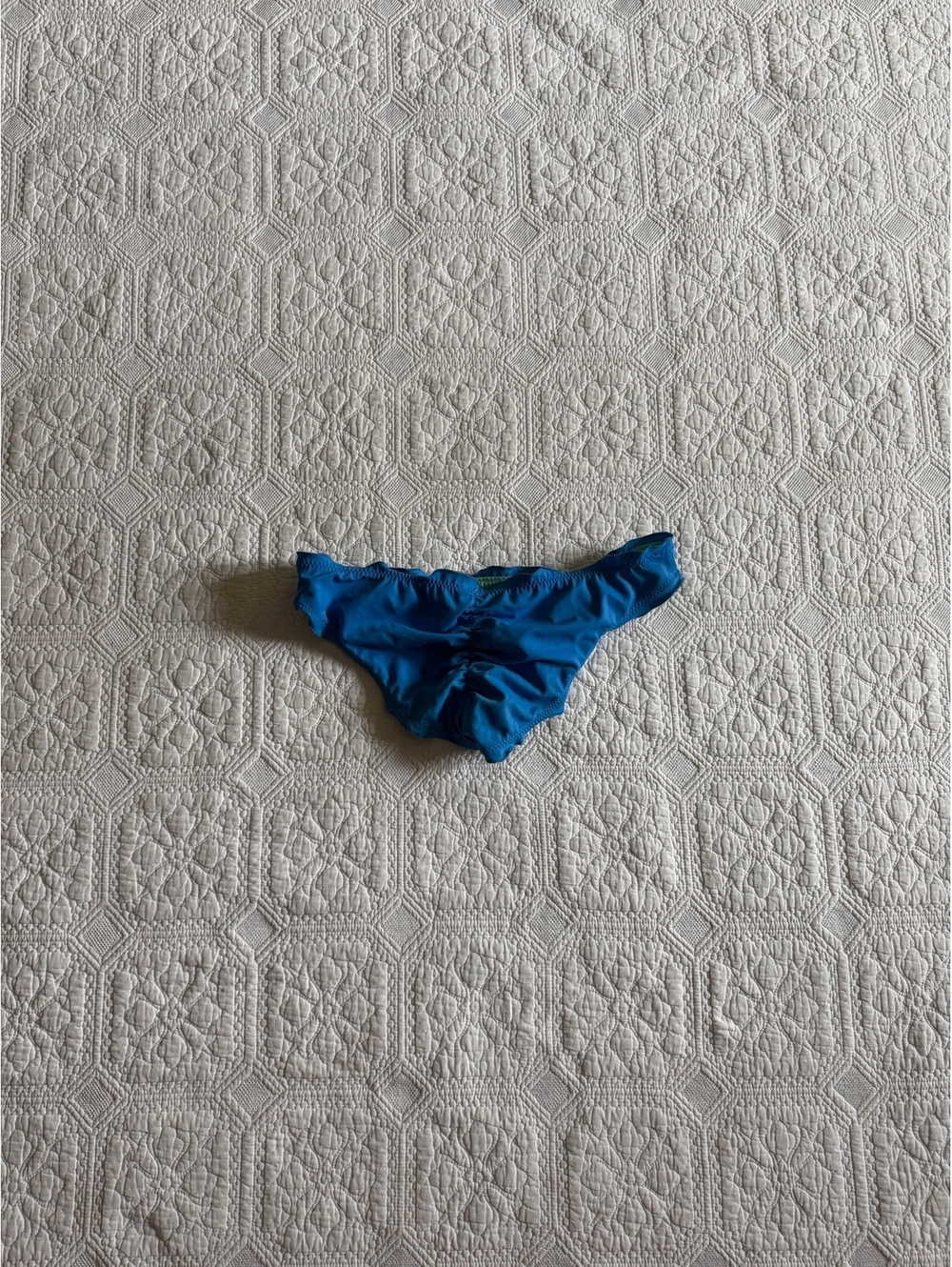 Victoria's Secret 2000s  Blue Bikini Bottom Swimwear